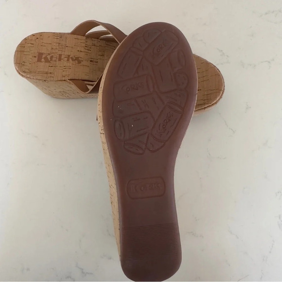 Korks by Kork Ease Noelle woven wedge in brown Size: 7 - Picture 5 of 5